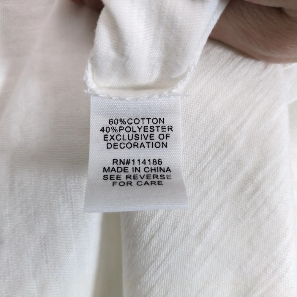 NWT 89th + Madison White Crochet Lace Tank Top Womens 1X Open Shoulder/Arm Boxy - Picture 6 of 8